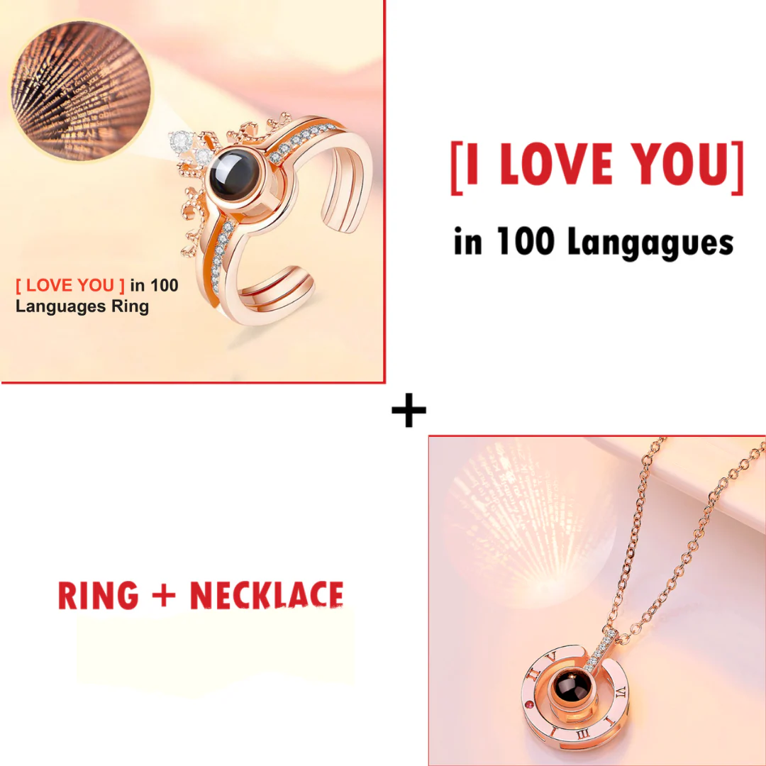 100 LANGUAGES I LOVE YOU PROJECTION NECKLACE - Image 10