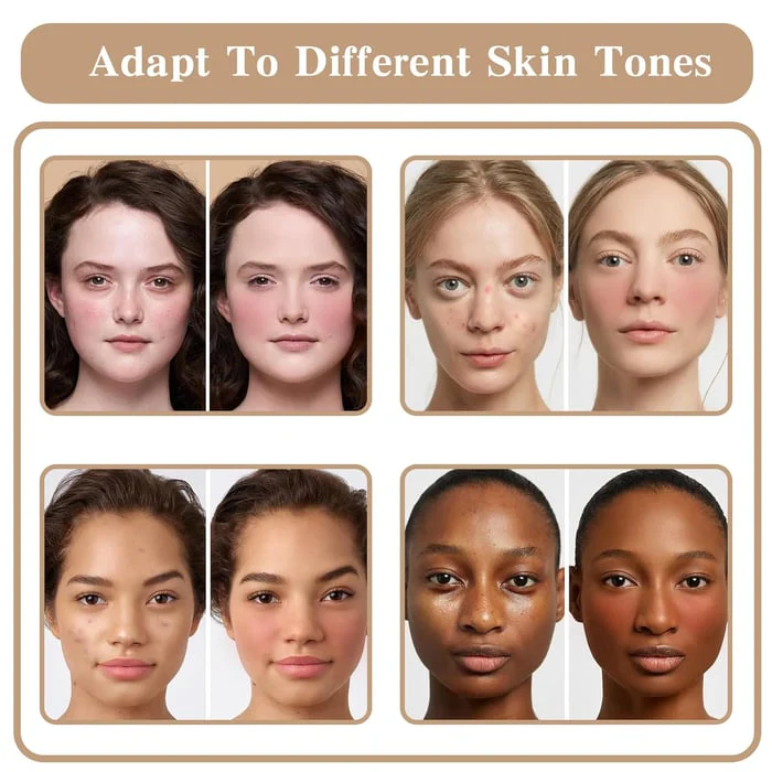 12 Colors Cream Blush Palette - Image 8