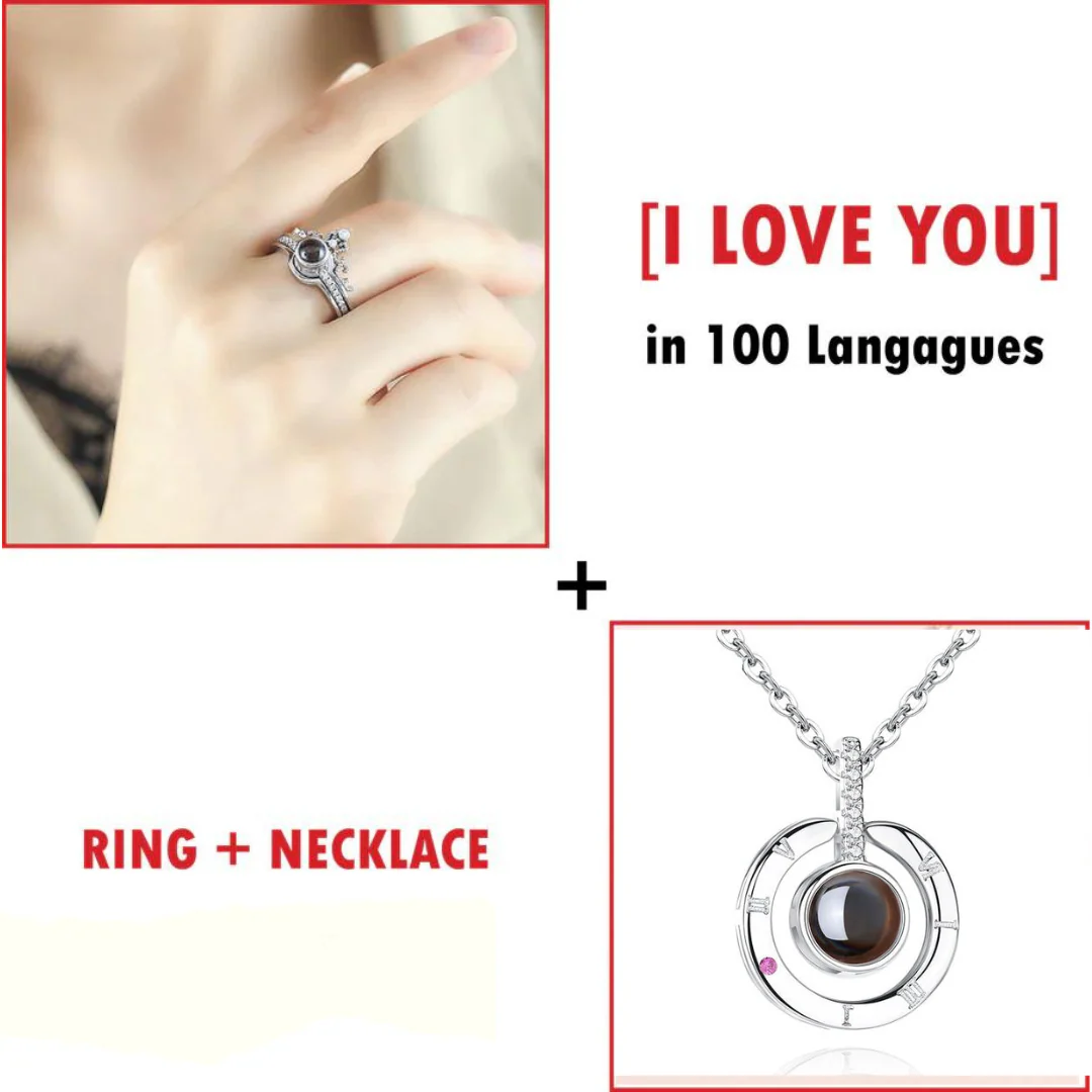 100 LANGUAGES I LOVE YOU PROJECTION NECKLACE - Image 11
