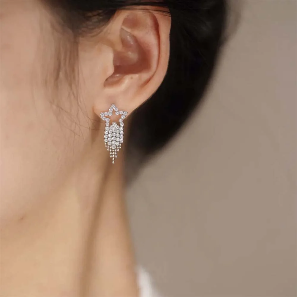 Diamond Sparkle Earrings - Image 3