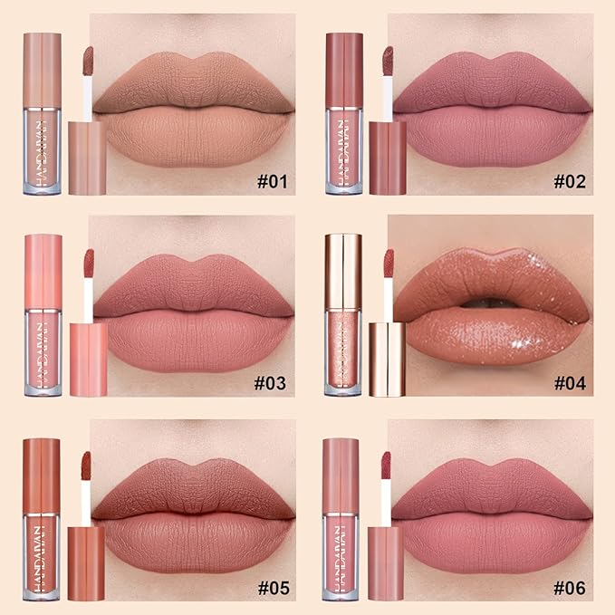 Handaiyan 12 Pcs Velvet Matte Liquid Lipstick Set - Image 5