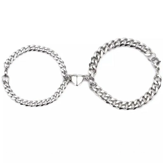 HEART LINK BRACELET SET - Image 4
