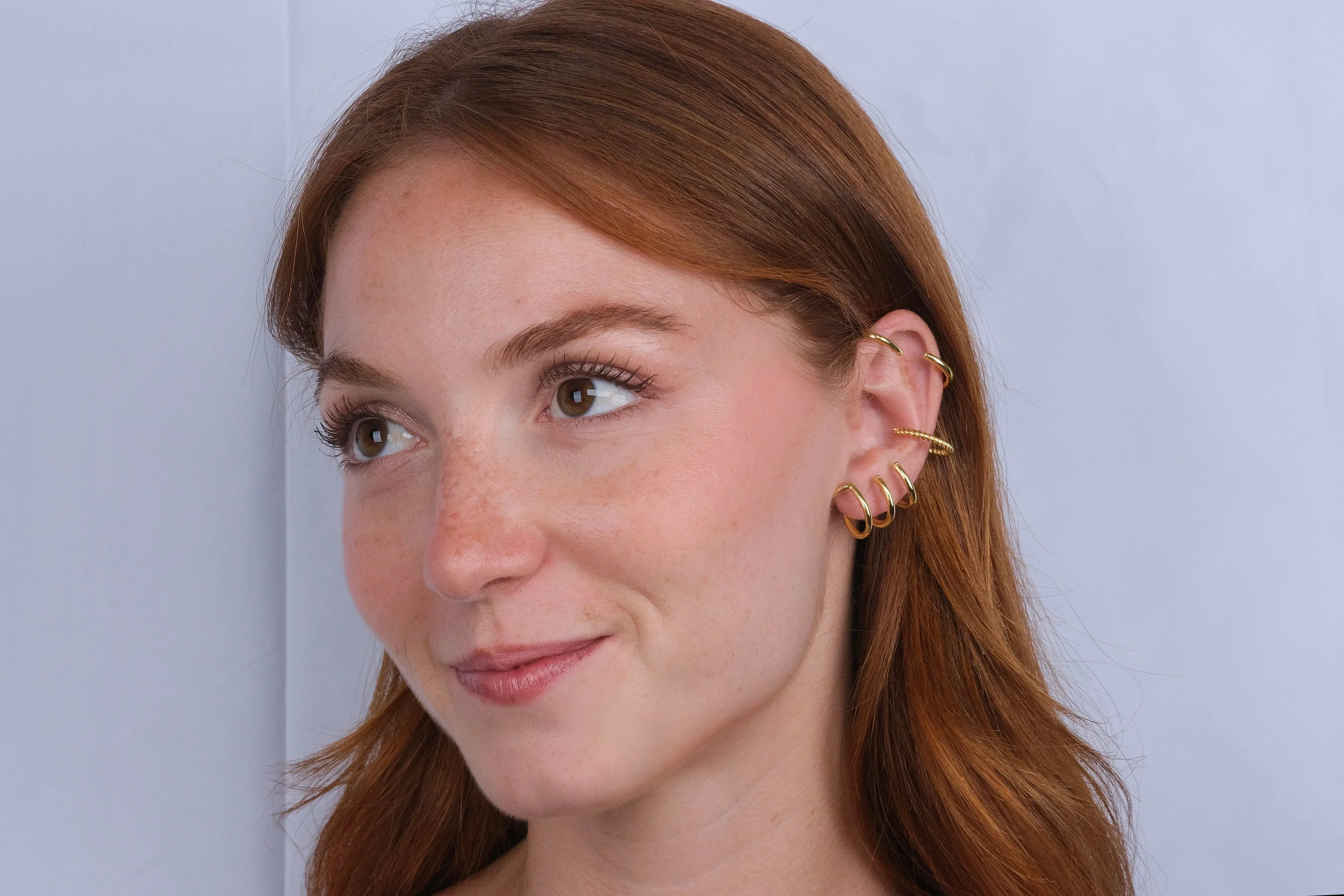 Multi Hoops Ear Cuff - Image 5
