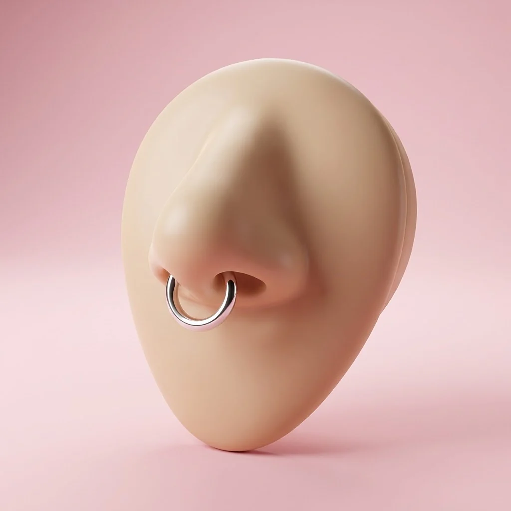 Retractable Hoop Nose/Lip/Earrings - Image 5