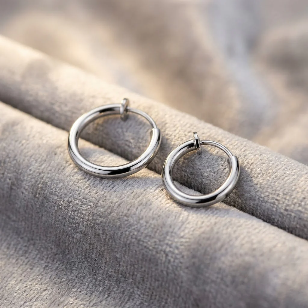 Retractable Hoop Nose/Lip/Earrings - Image 7