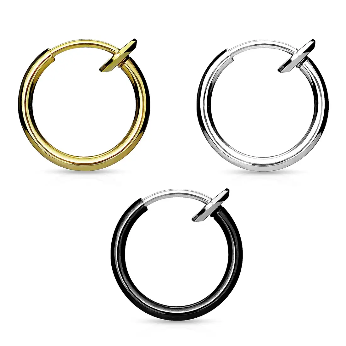 Retractable Hoop Nose/Lip/Earrings - Image 13