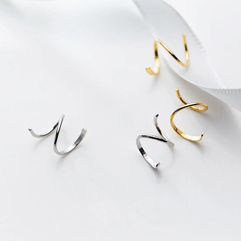 Sweet Helix Ear Climber Earrings - Image 10
