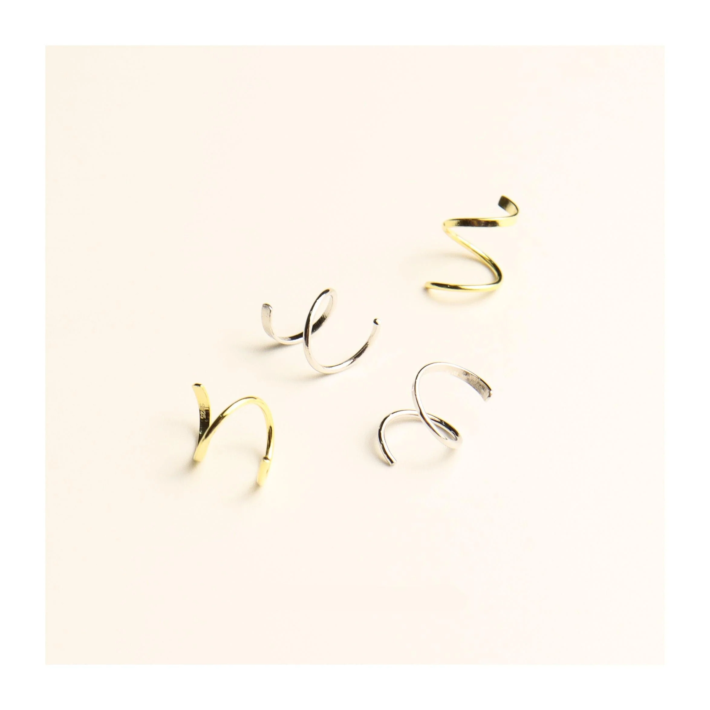 Sweet Helix Ear Climber Earrings - Image 11