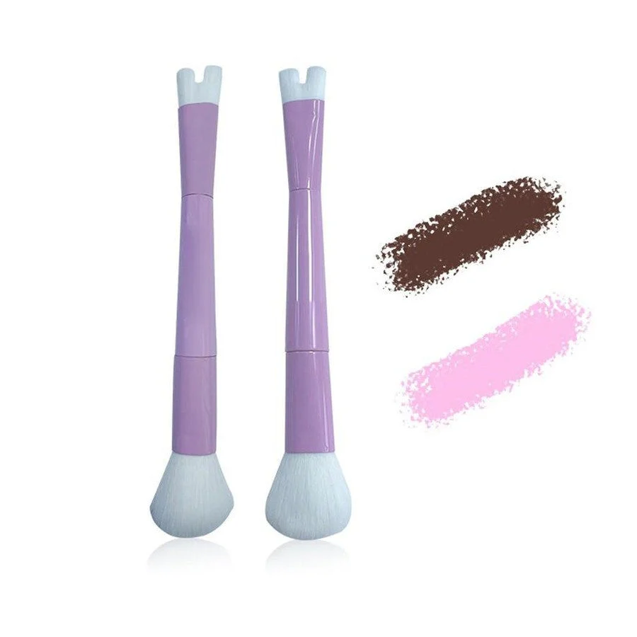 U-Shaped Nose Contour Brush - 2 In 1 - Image 3